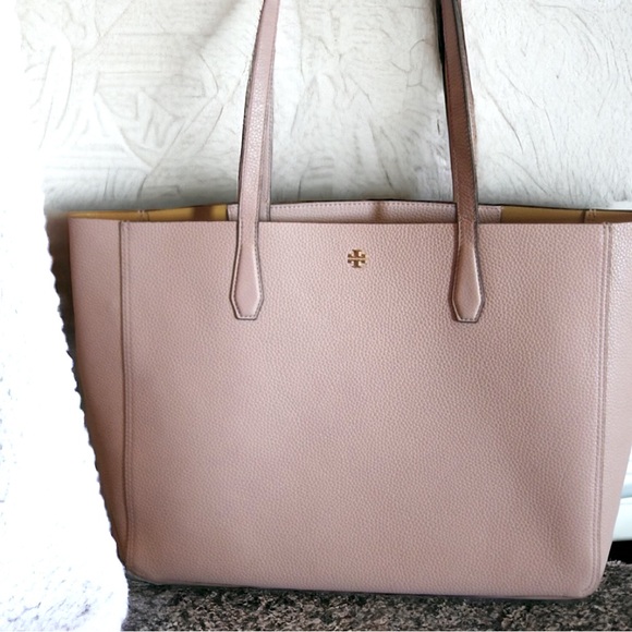 TORY BURCH BLAKE TOTE SHELL PINK/SOLARIUM - Picture 6 of 6